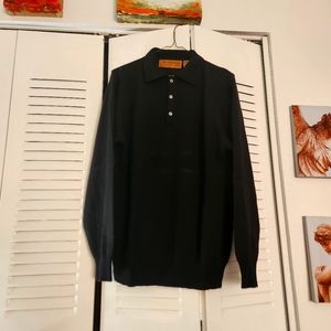 Cashmere Polo Sweater